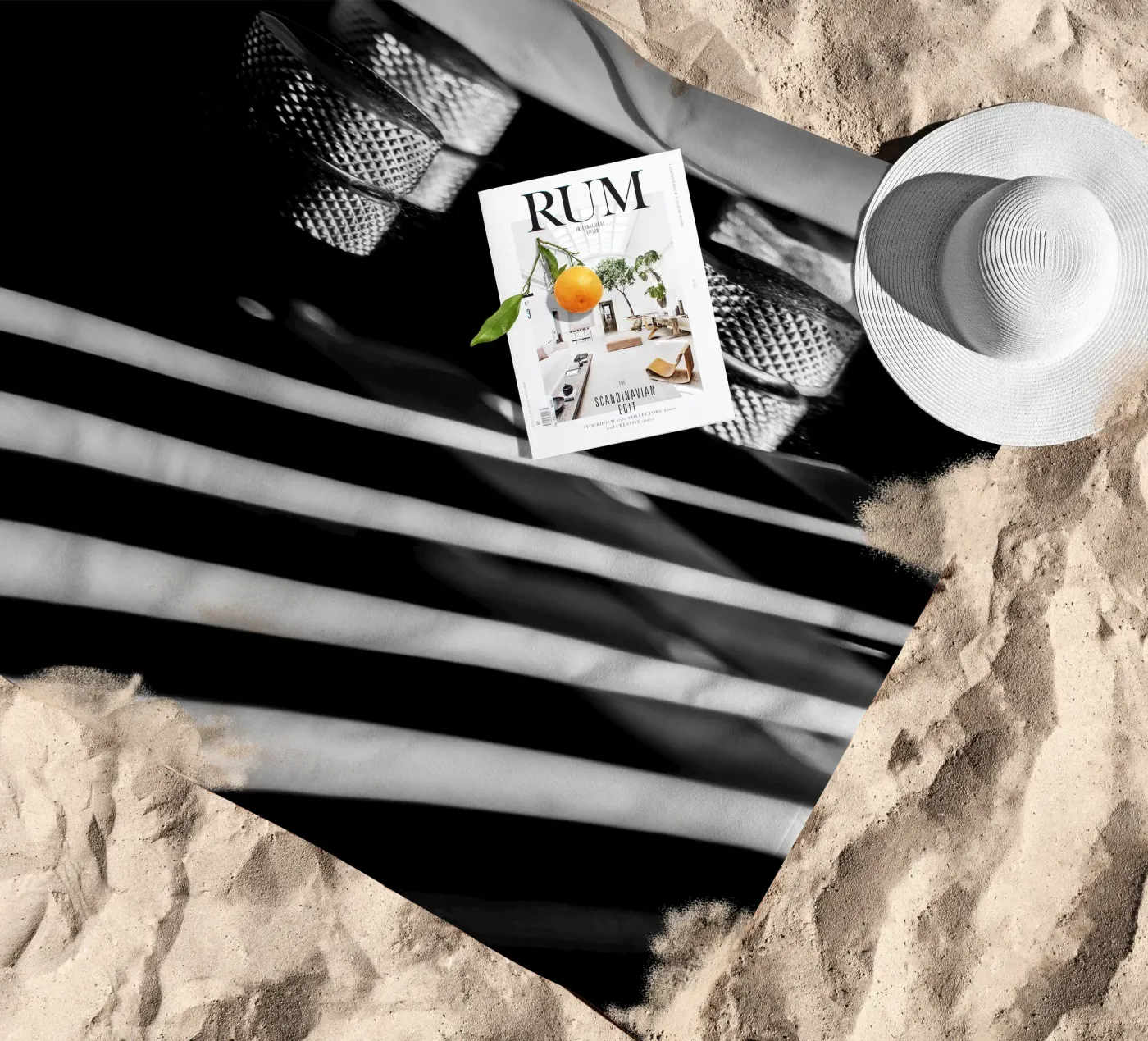 Basso nero telo mare da anderm