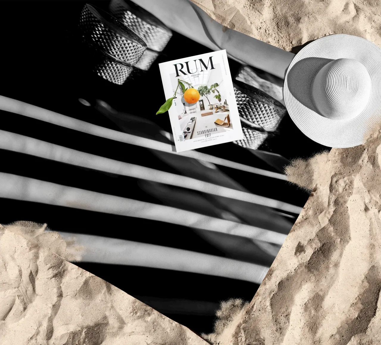 Basso nero telo mare da anderm