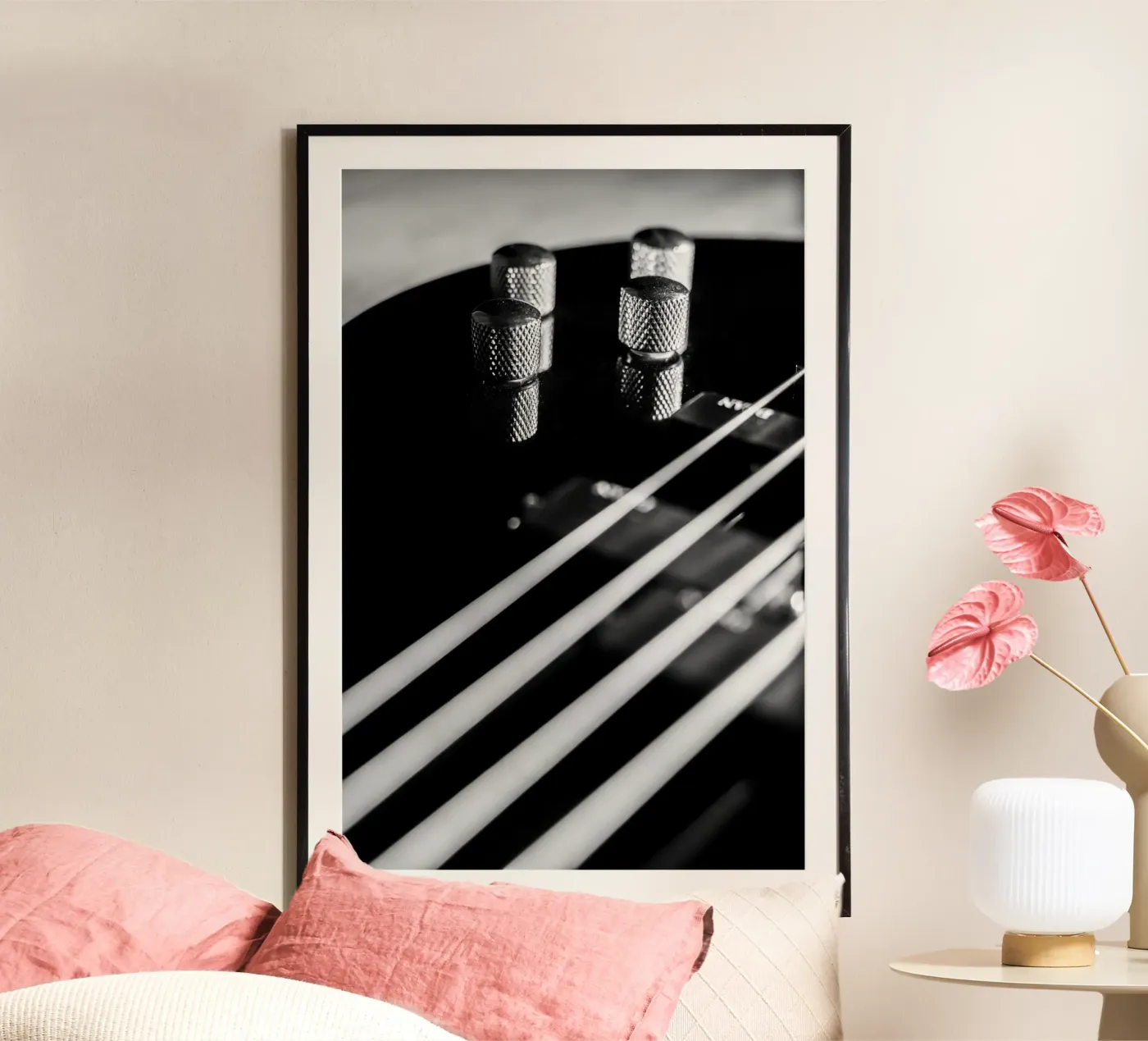 Basso nero poster da anderm