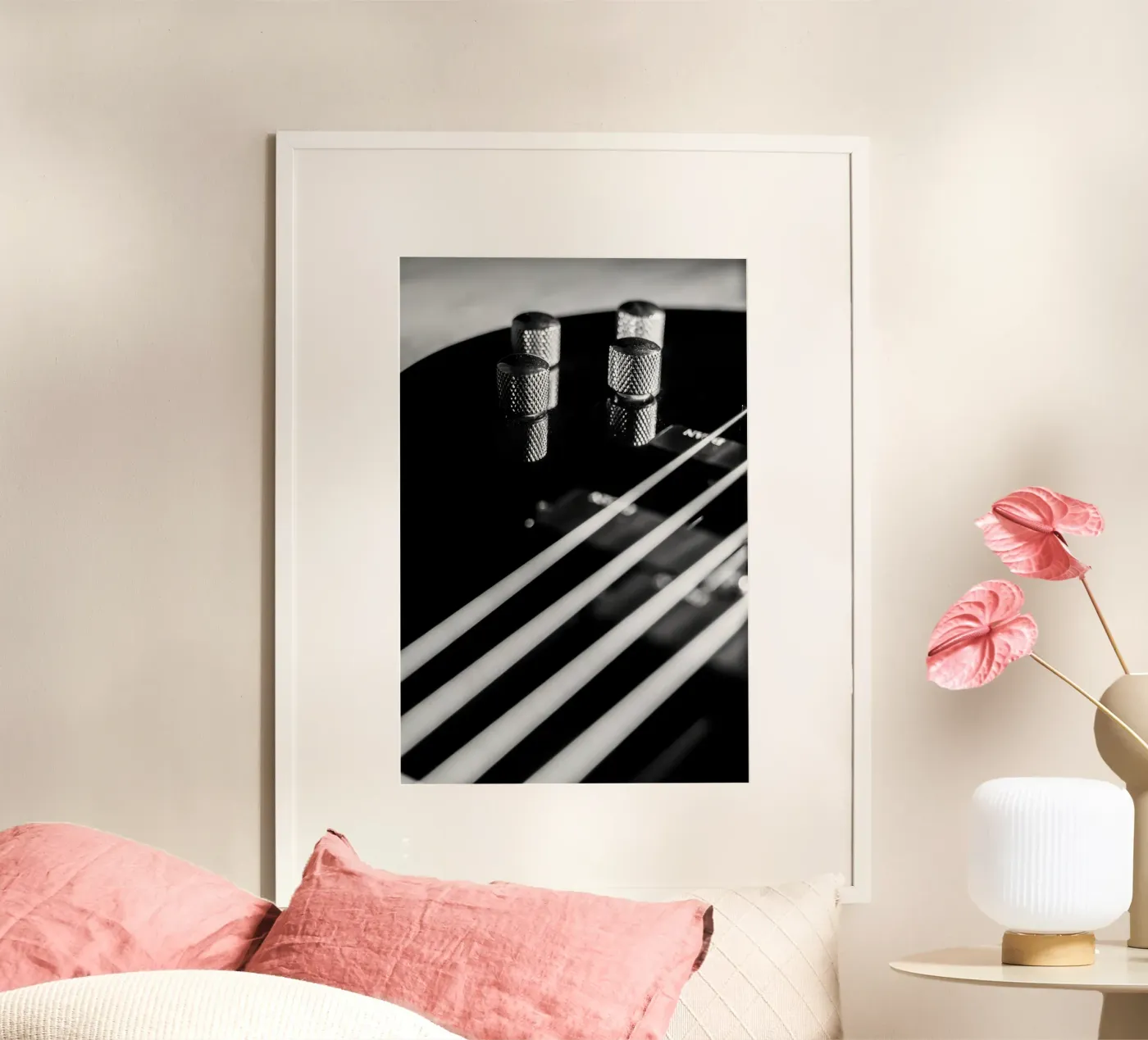 Basso nero poster da anderm