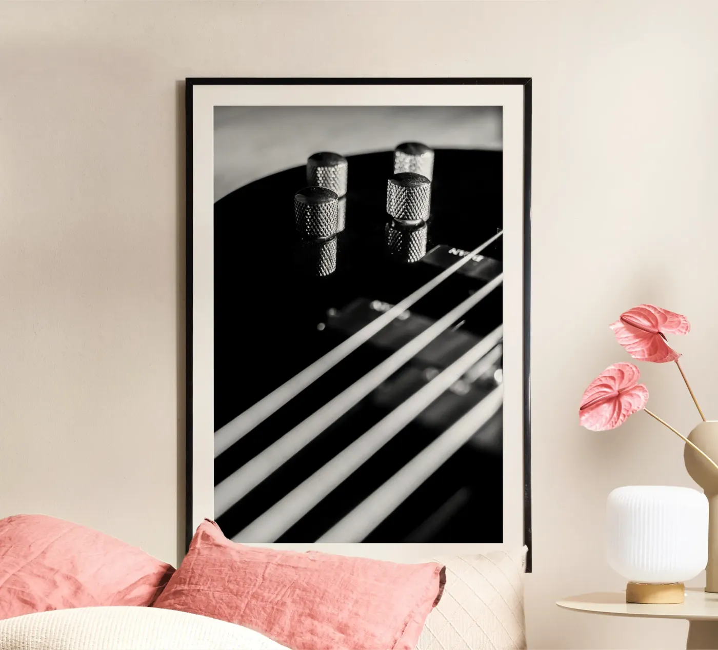 Basso nero poster da anderm