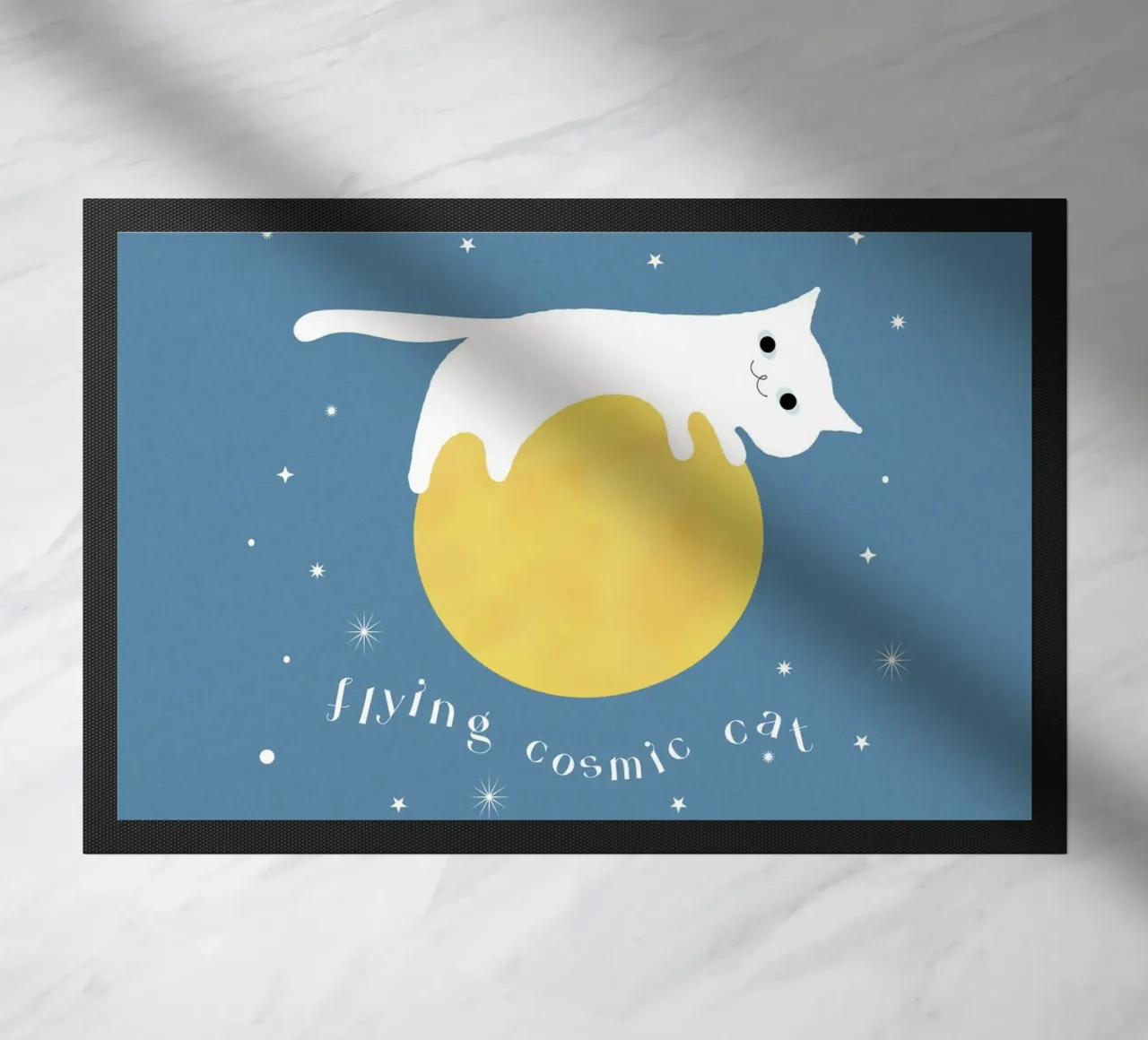 Flying cosmic cat zerbino da natural neutral