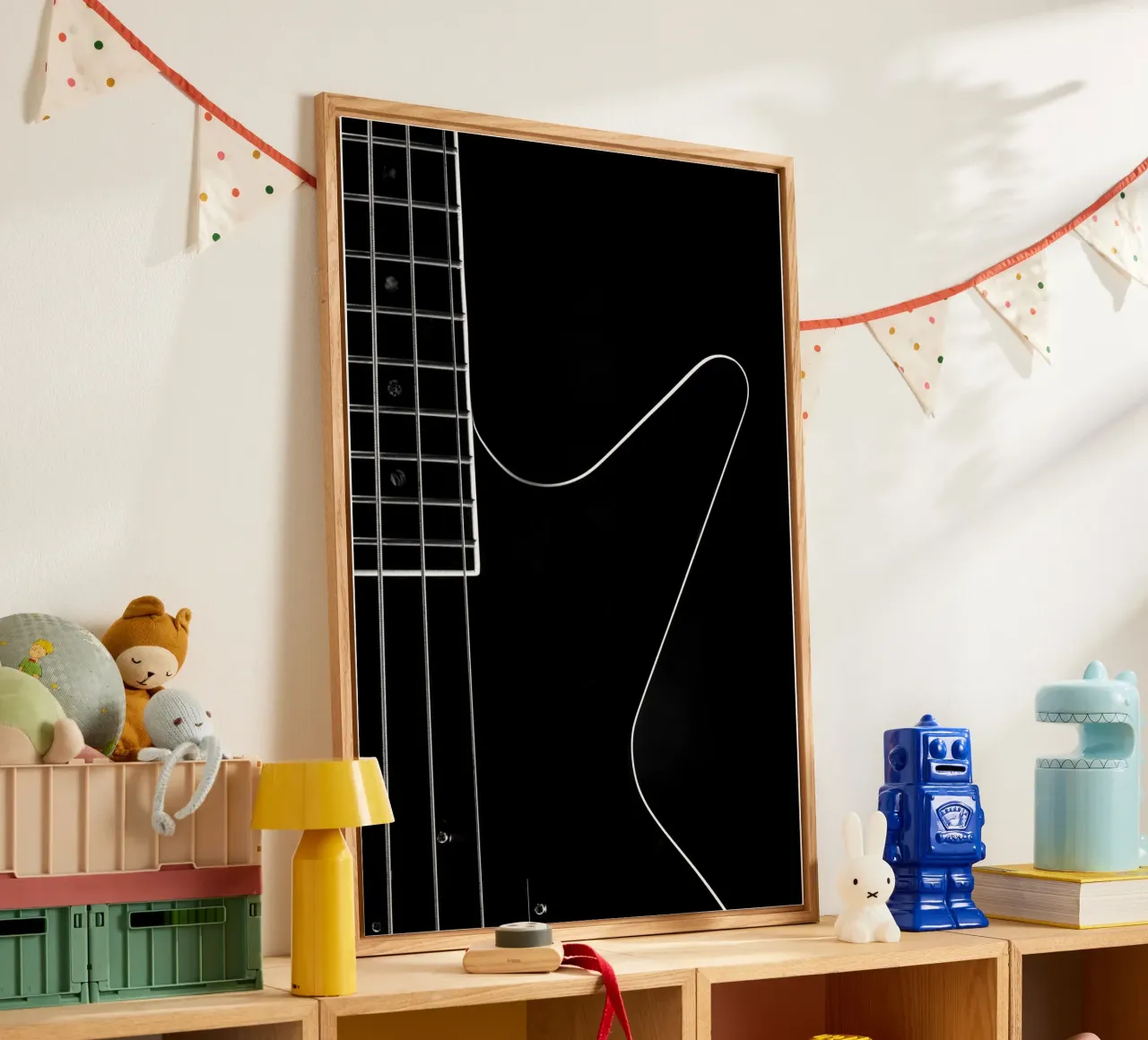 Basso nero plexiglass da anderm