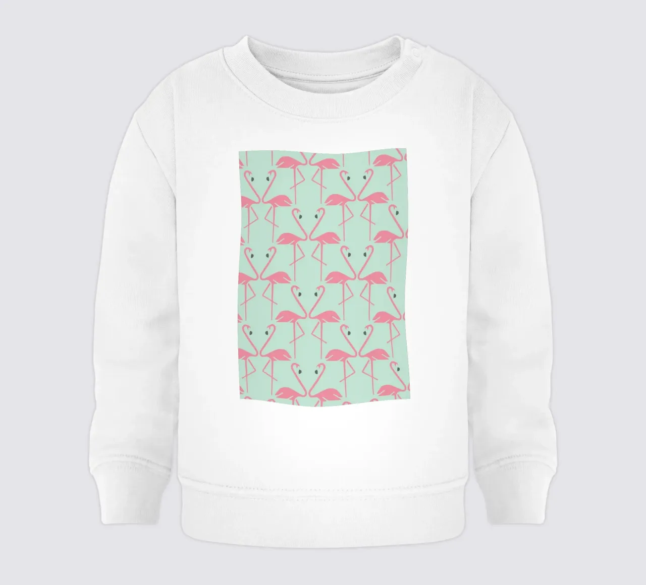 Pink Flamingos felpa neonato da Karin Bijlsma