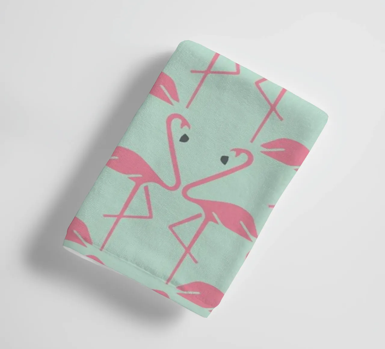 Pink Flamingos asciugamano da bagno da Karin Bijlsma