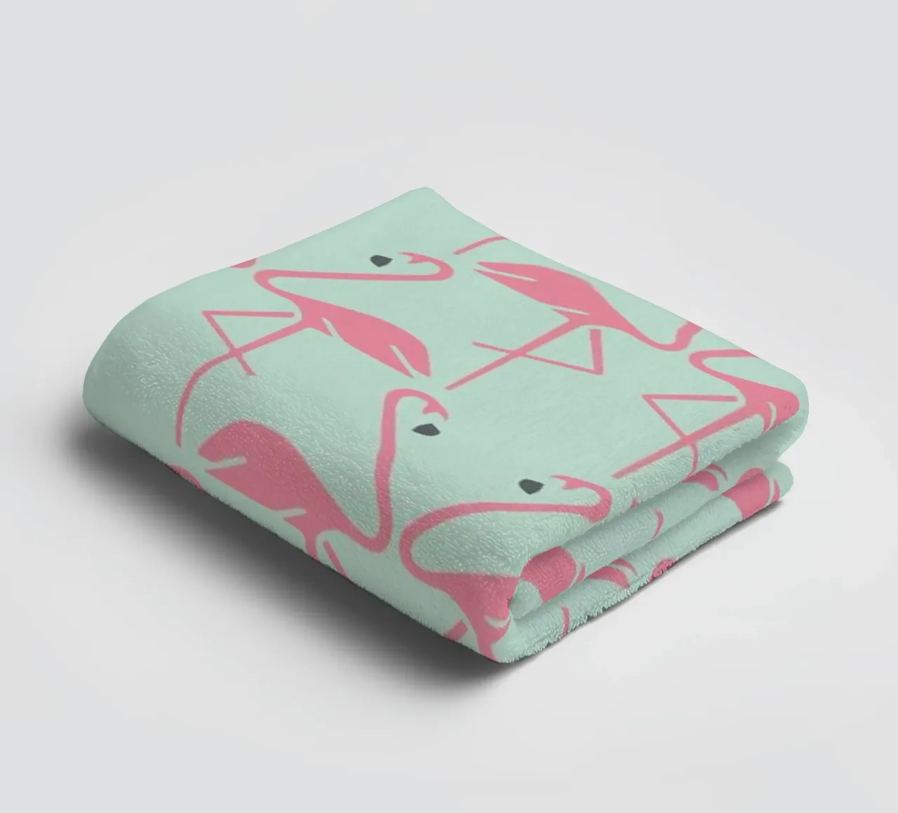 Pink Flamingos asciugamano da bagno da Karin Bijlsma