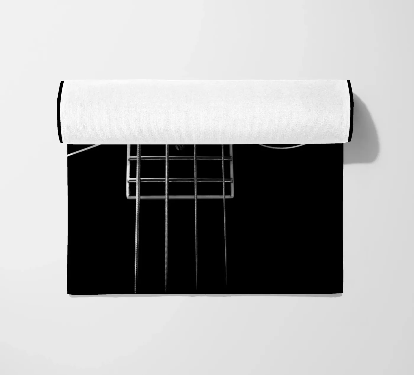 Black bass guitar telo mare da anderm