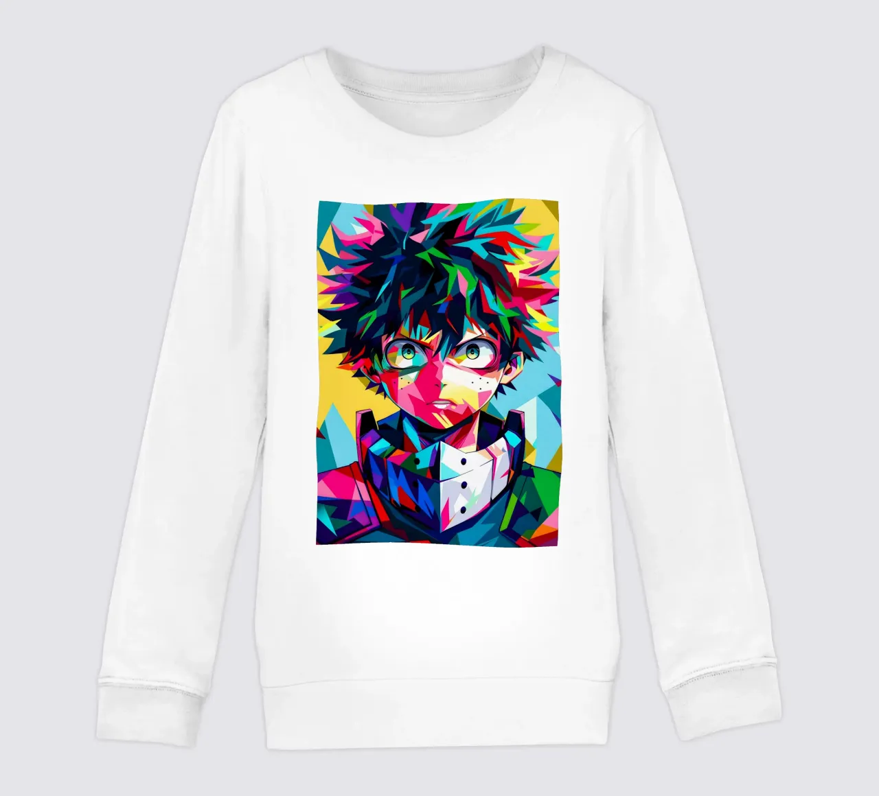 izuku midoriya kids sweatshirt by HopeStudio
