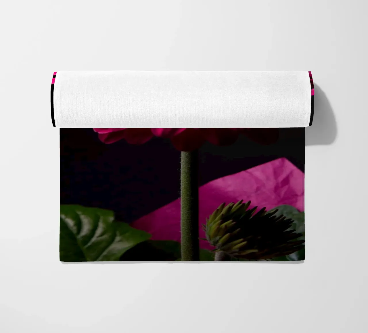 Purple gerbera telo mare da anderm