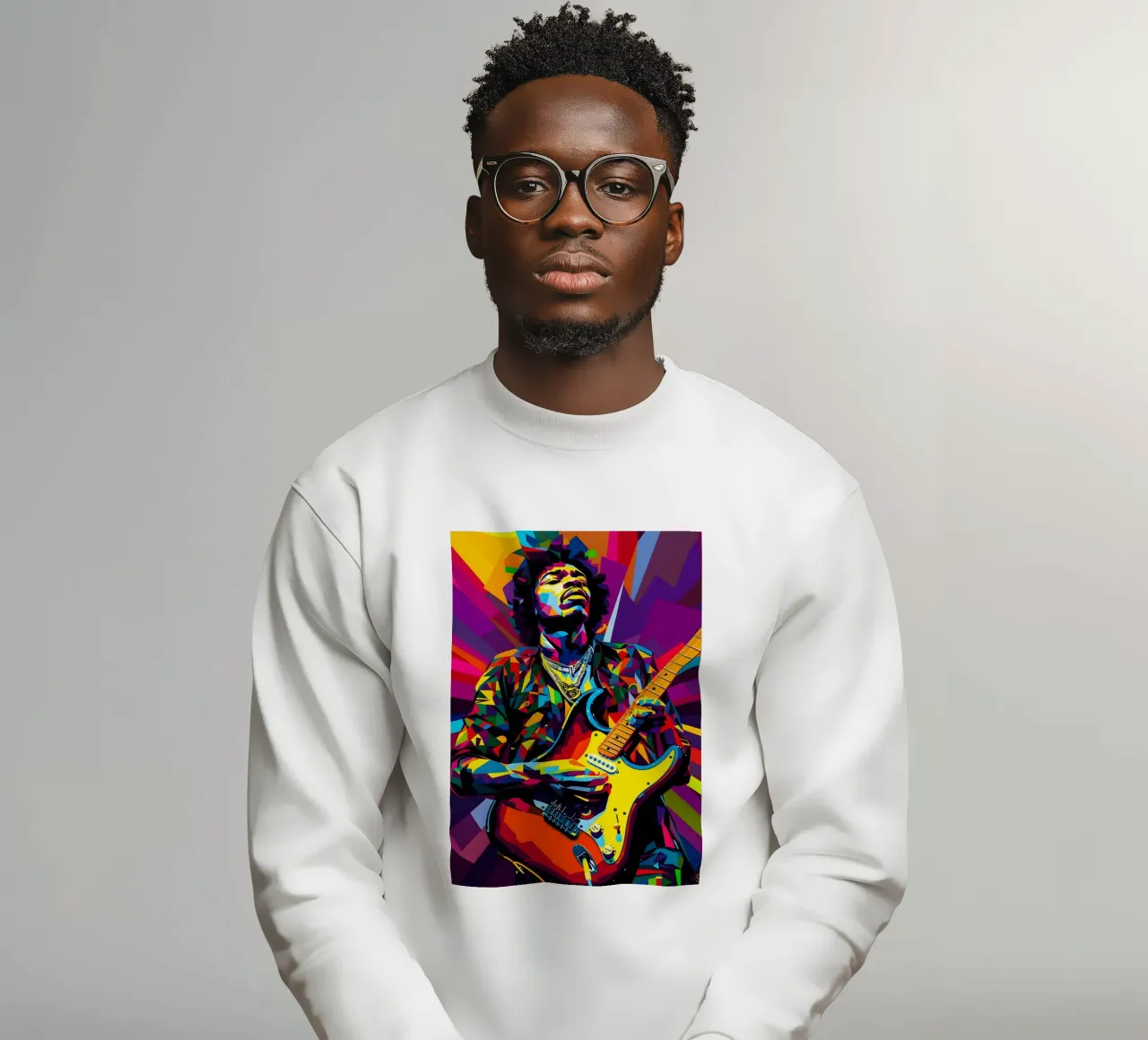 Jimi Hendrix felpa da HopeStudio