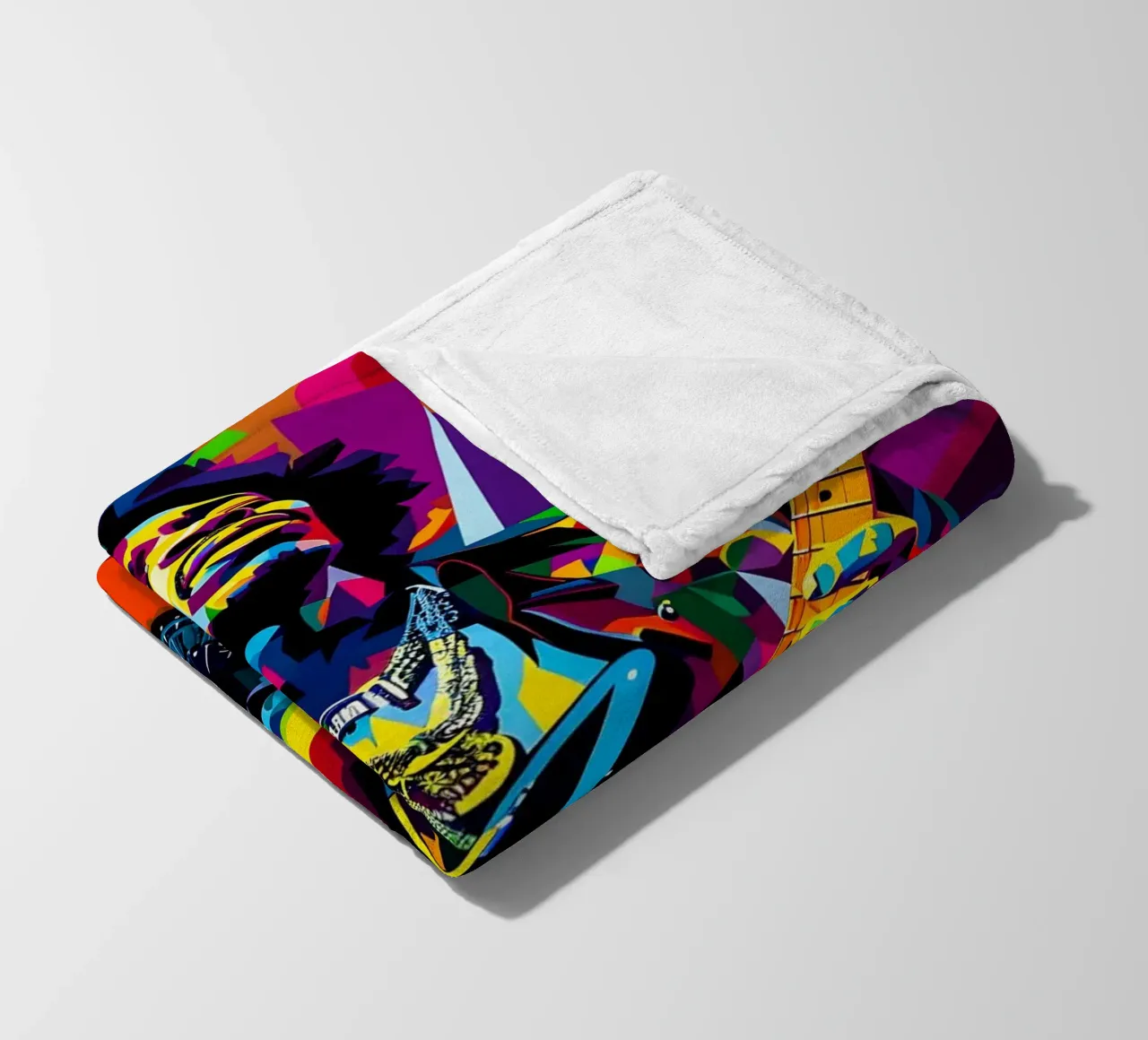 Jimi Hendrix coperta in pile da HopeStudio