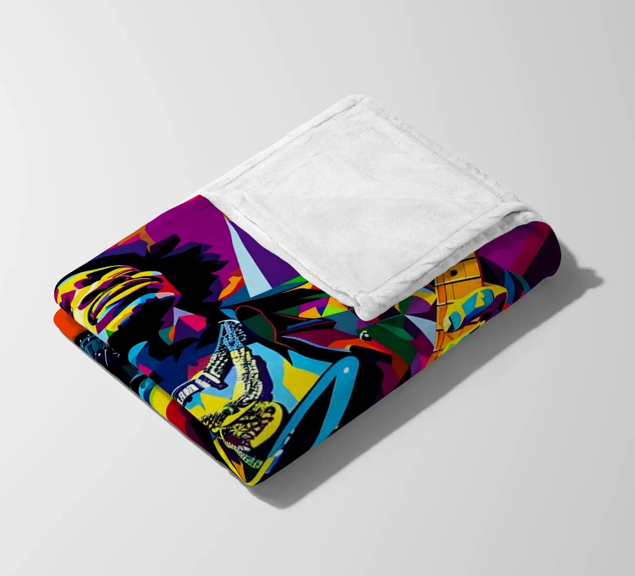 Jimi Hendrix coperta in pile da HopeStudio