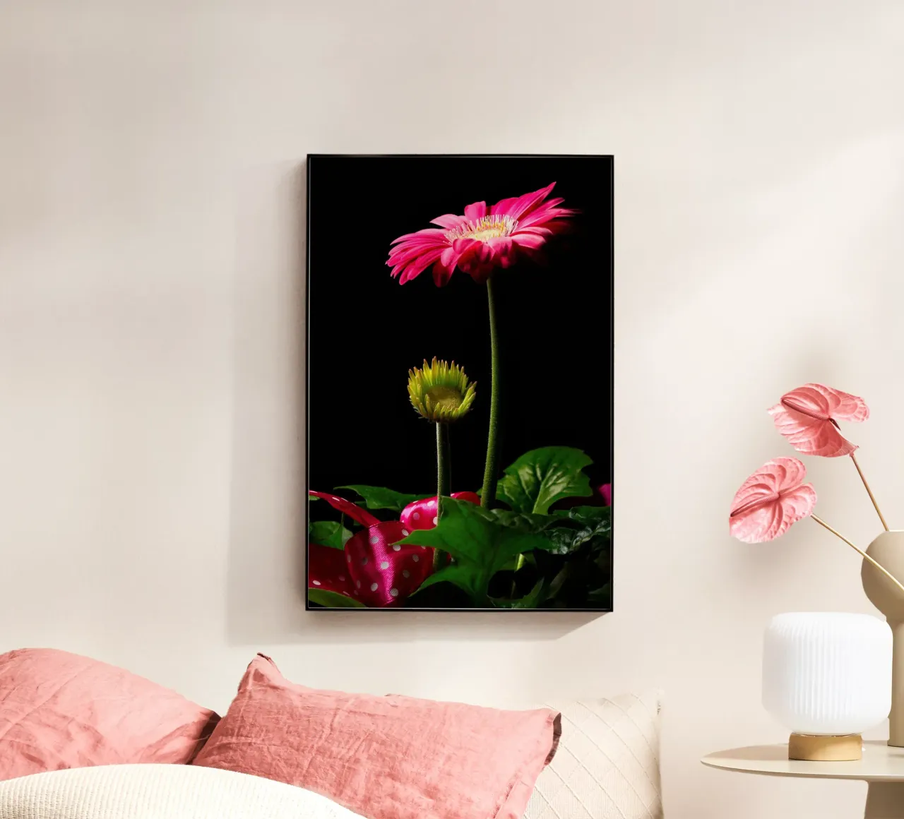 Gerbera viola plexiglass da anderm