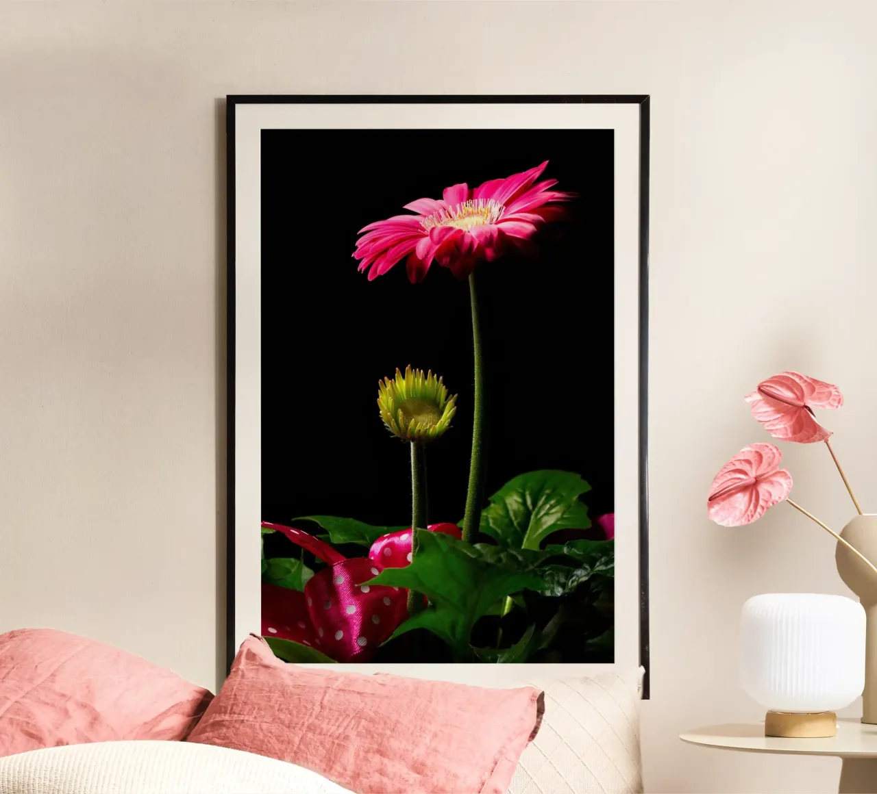 Gerbera viola poster da anderm