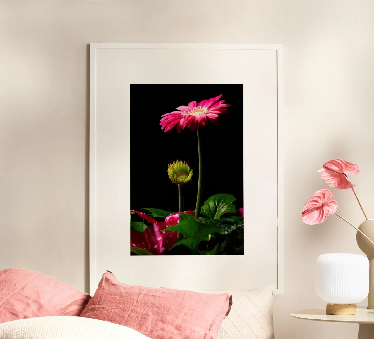 Gerbera viola poster da anderm