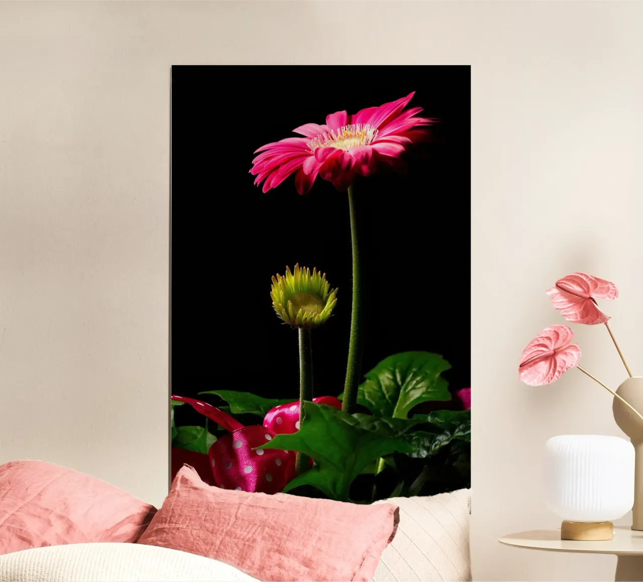 Gerbera viola poster da anderm