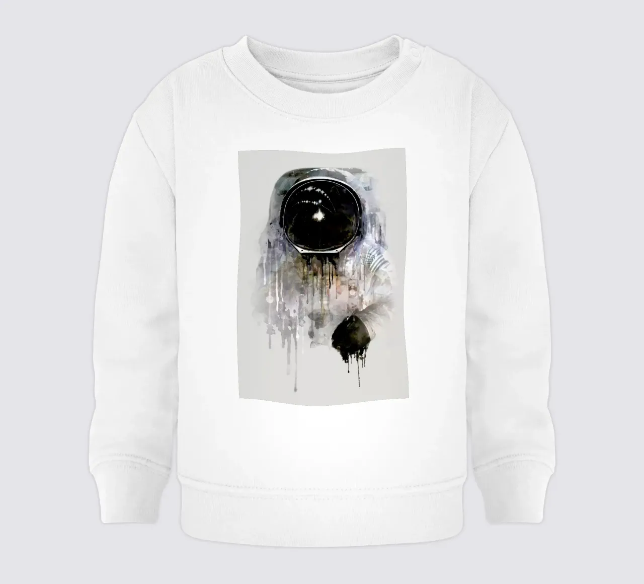 The Astronaut baby sweatshirt by Dániel Taylor