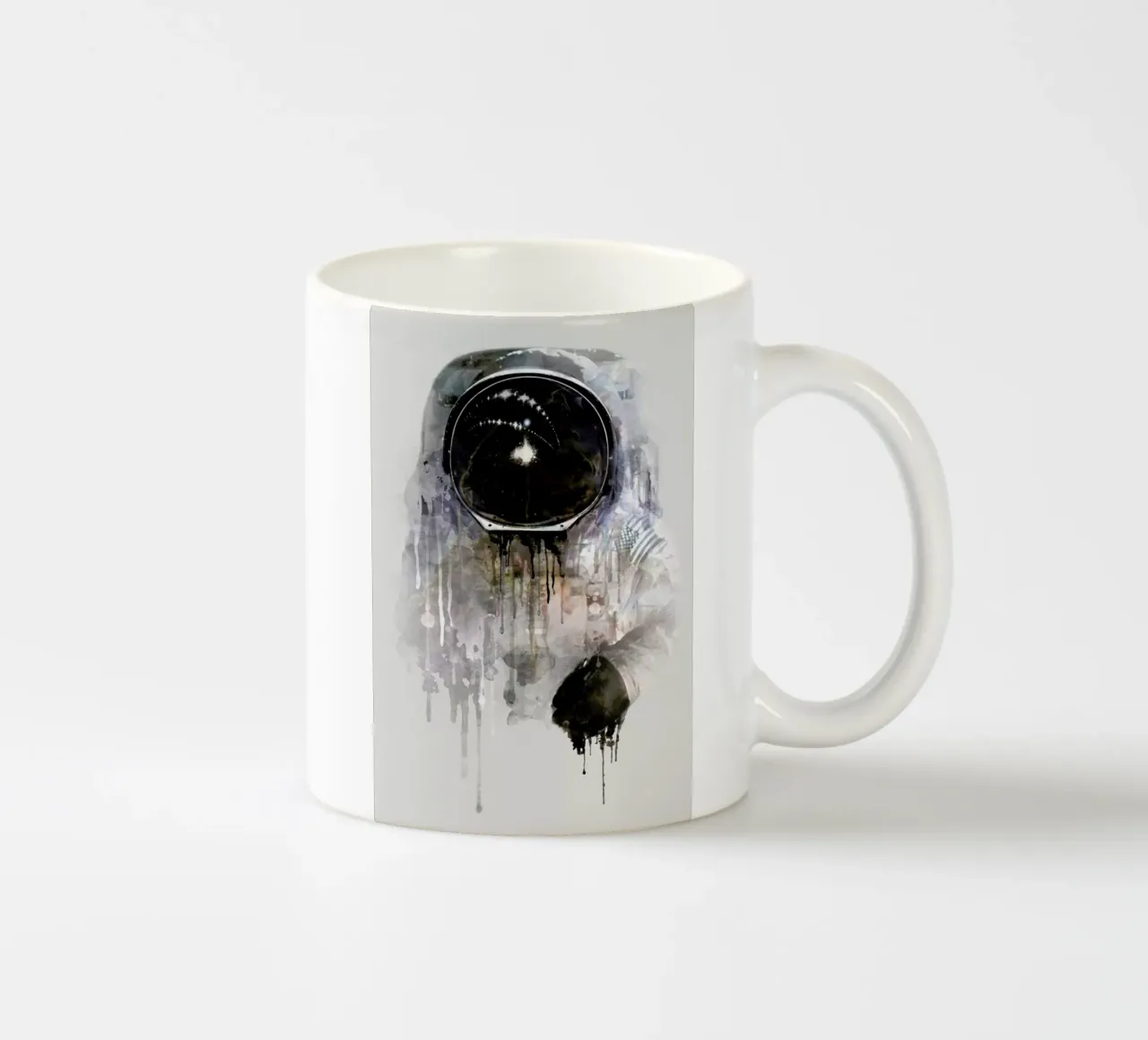 The Astronaut ceramic mug by Dániel Taylor
