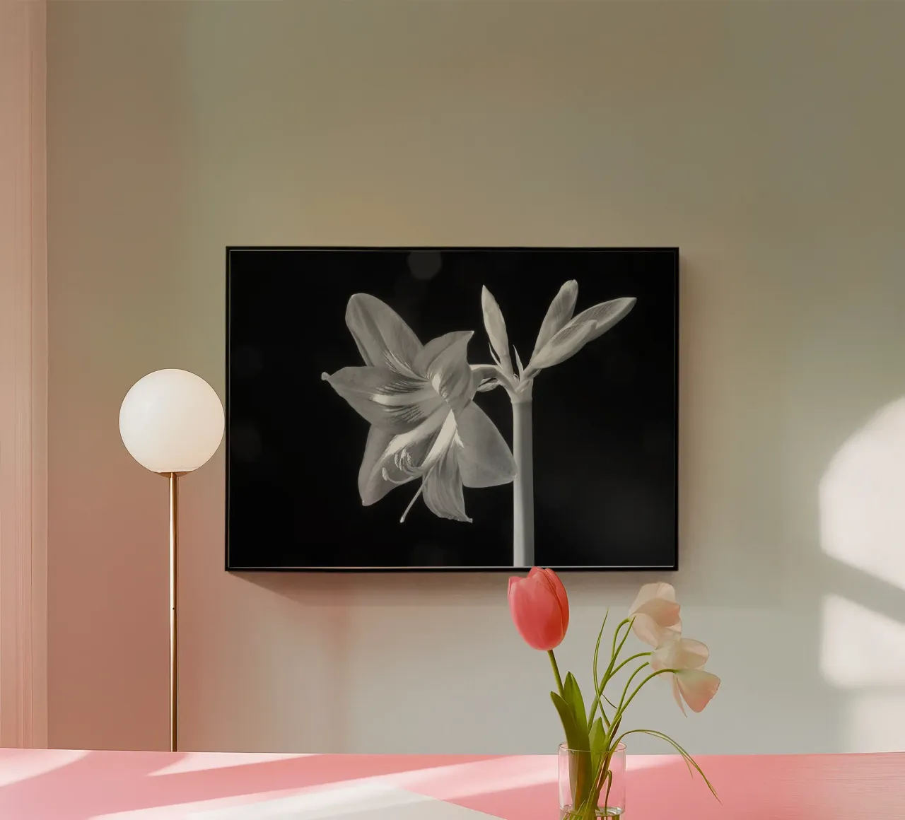 Amaryllis acryl van anderm