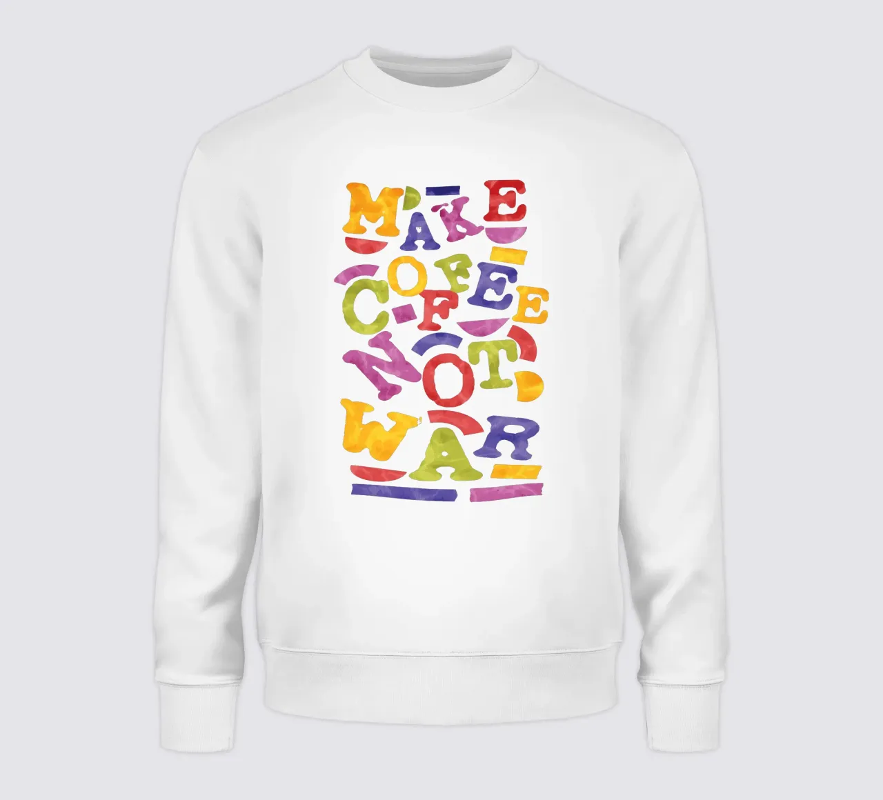 Preparate il caffè, non la guerra felpa da Gunawan Rb