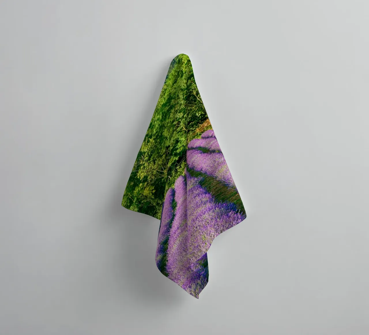 Levander field towel by anderm