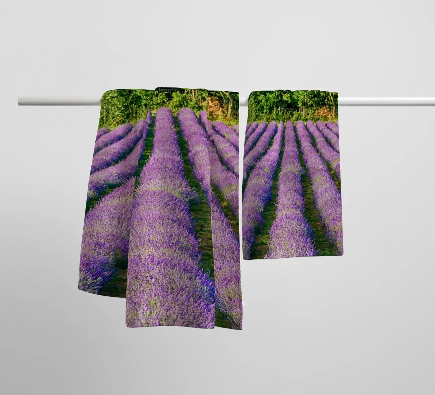 Levander field badhanddoek van anderm