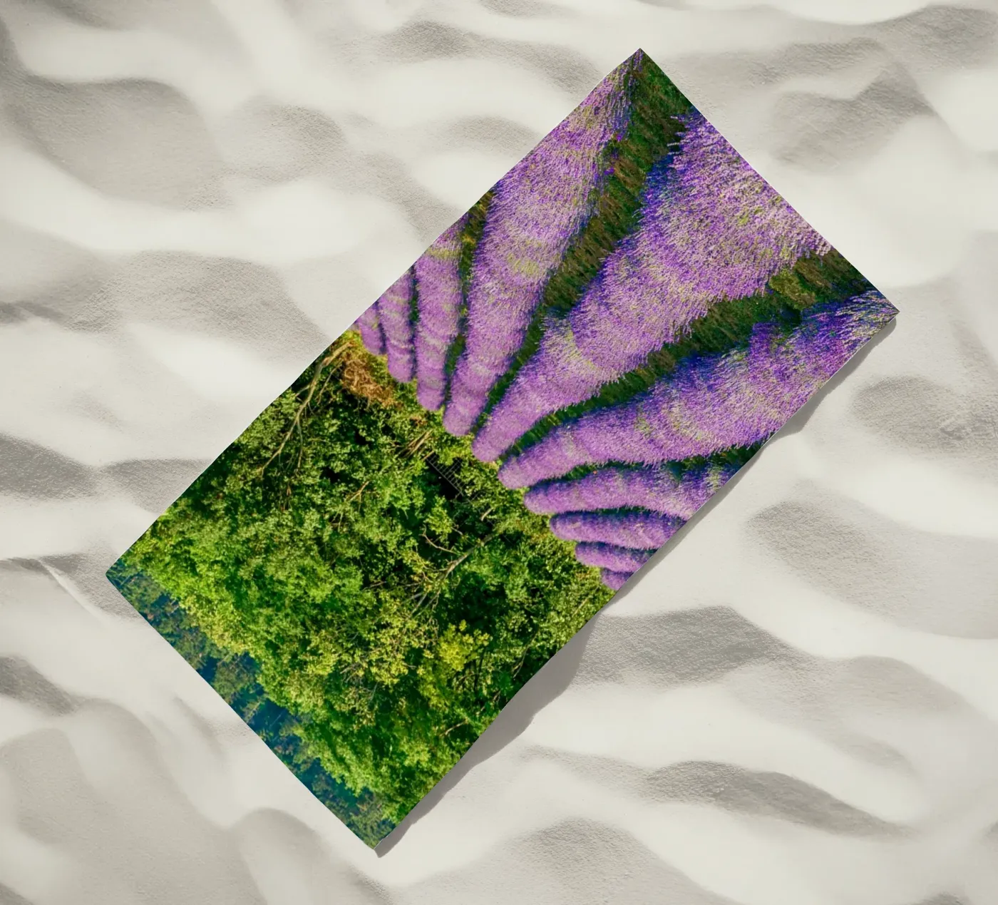 Levander-veld strandhanddoek van anderm