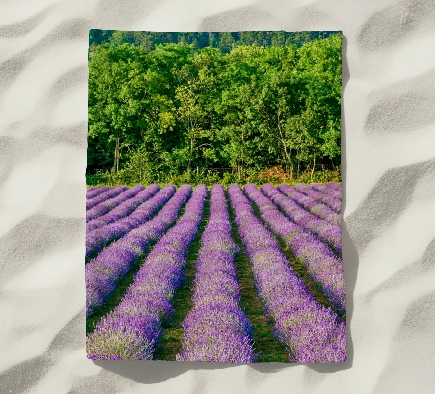 Levander-veld strandhanddoek van anderm