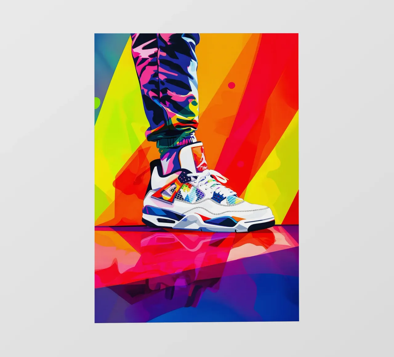 Jordan 4 Shoes telo in pvc da HopeStudio