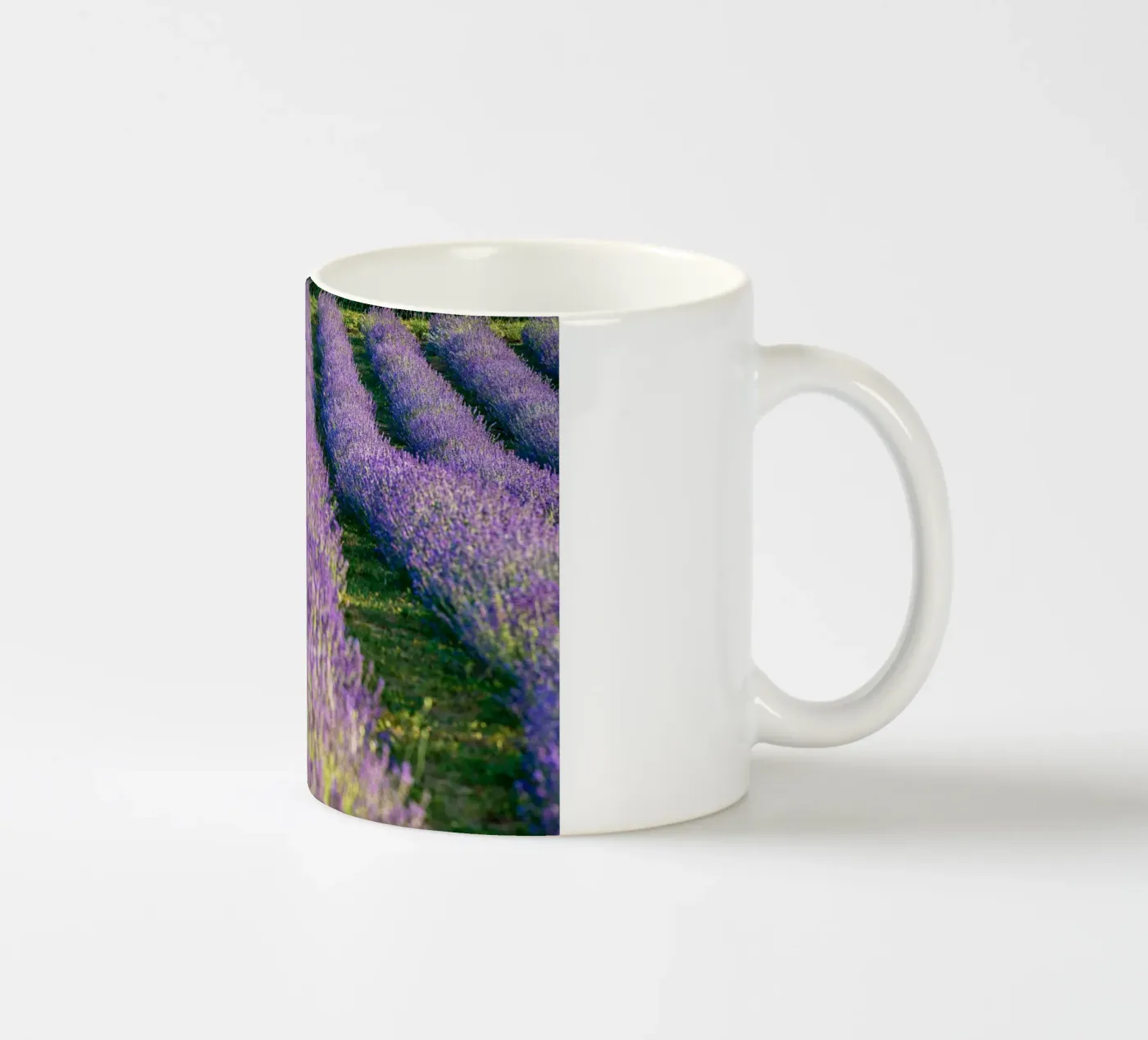 Levander field ceramic mug by anderm