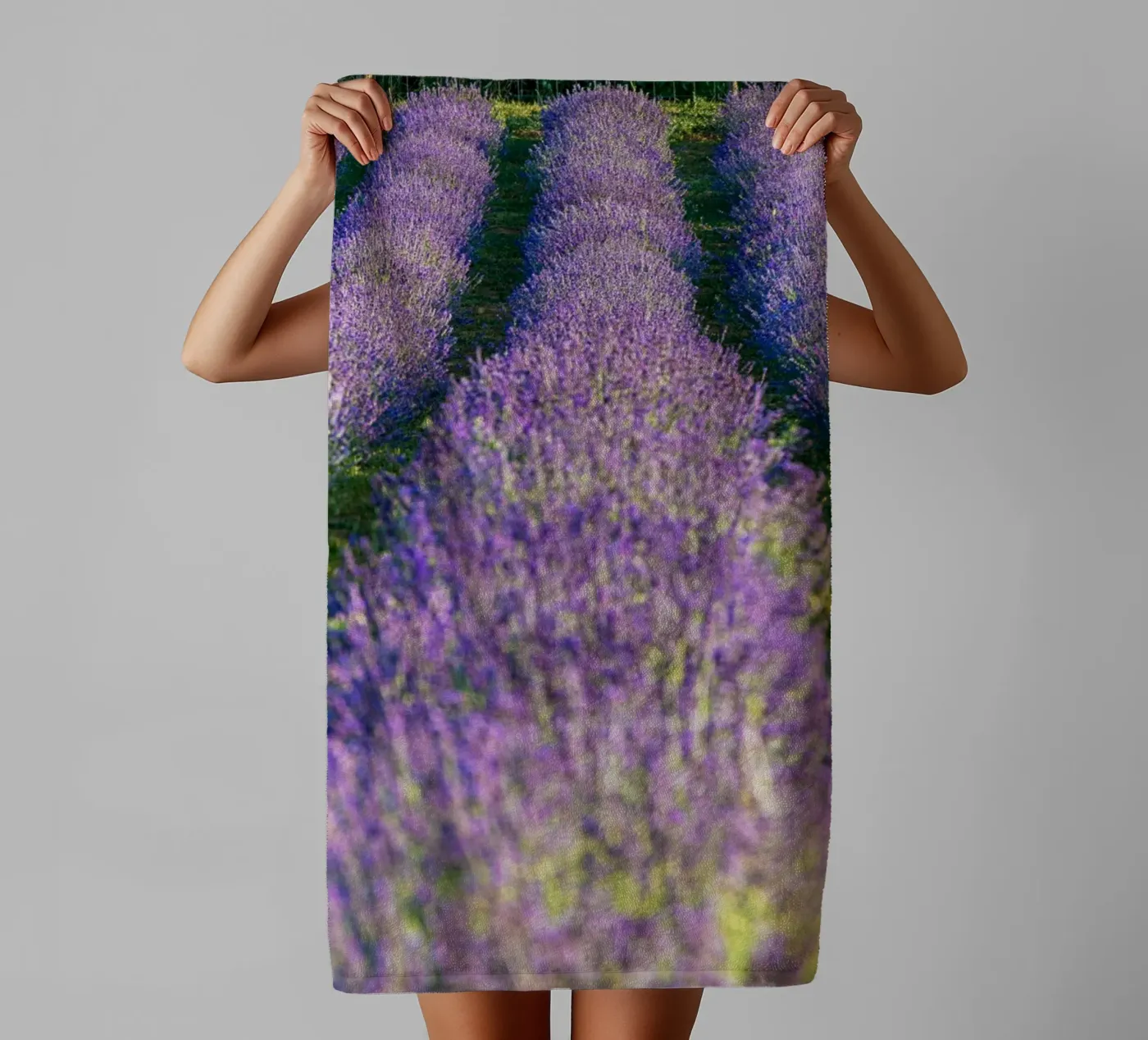 Levander-veld badhanddoek van anderm