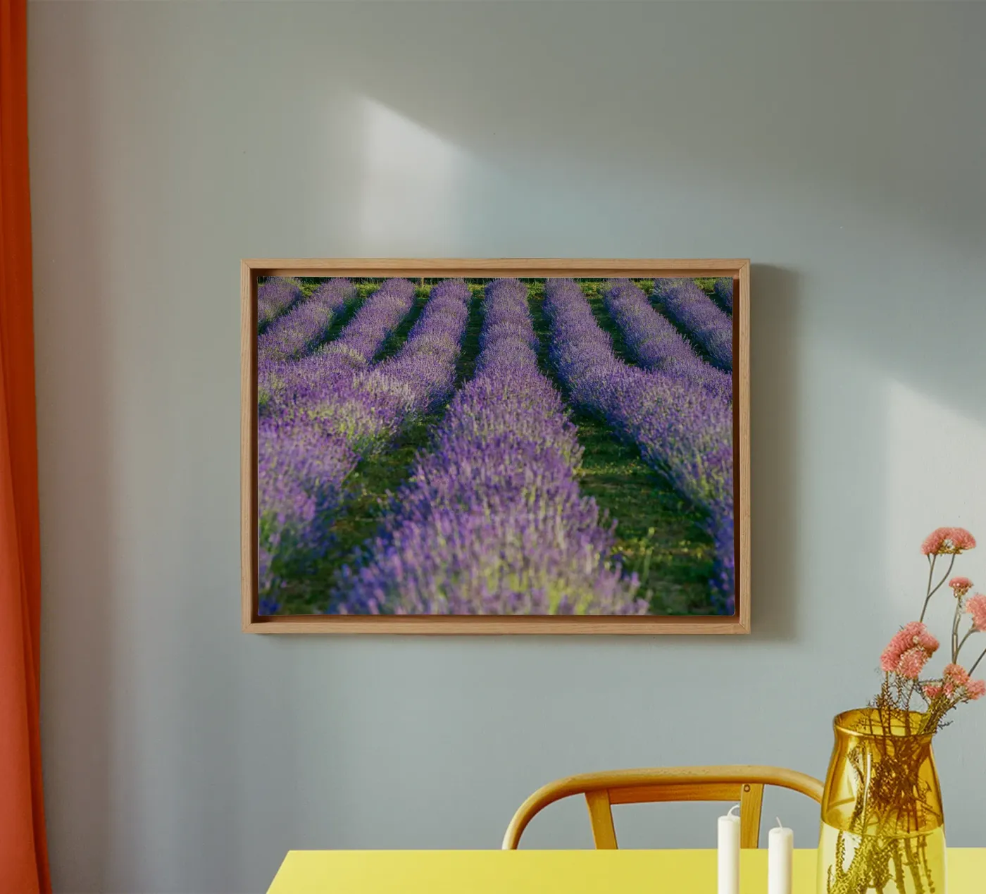 Levander-veld canvas van anderm