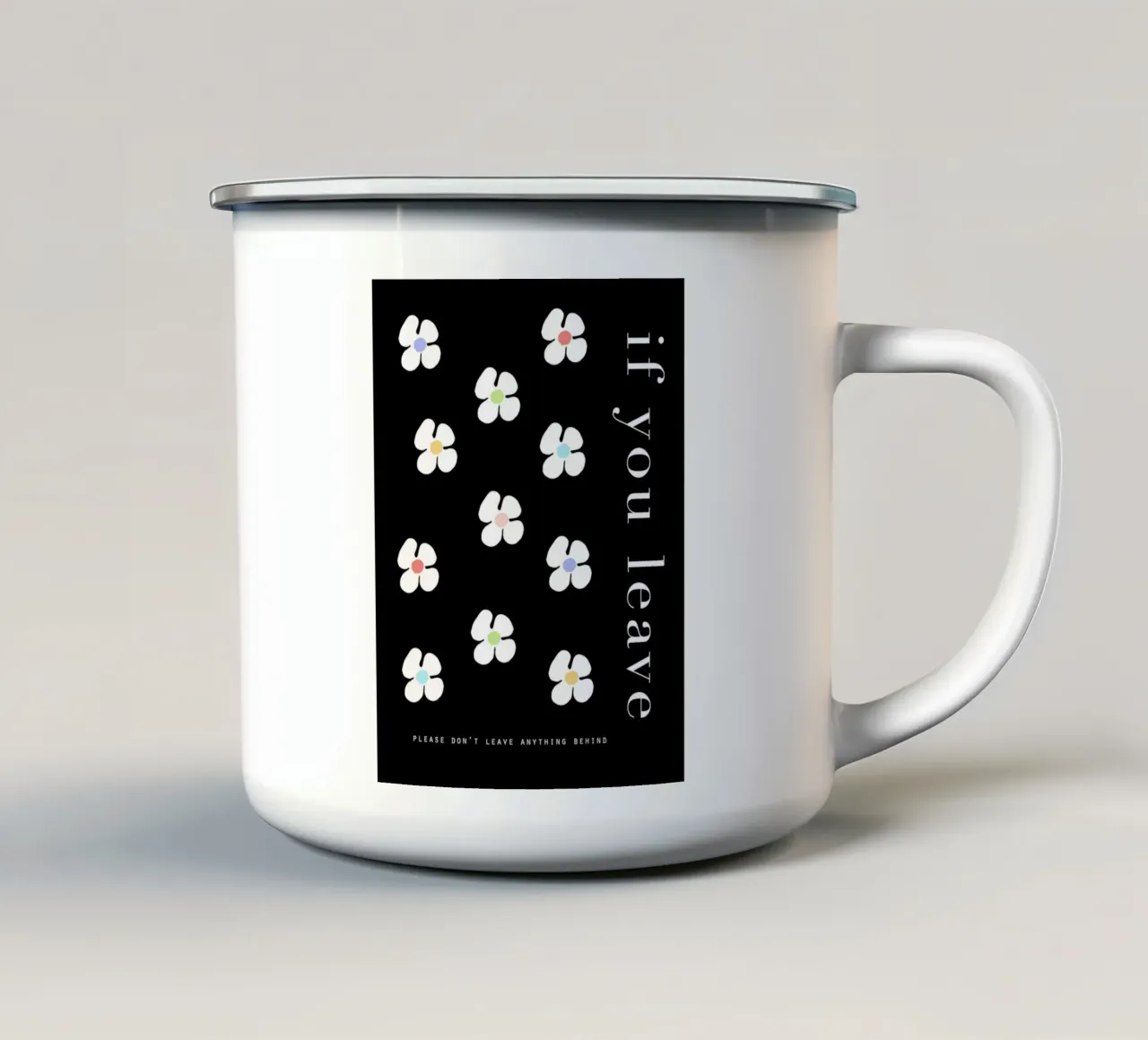 if you leave tazza in smalto da natural neutral
