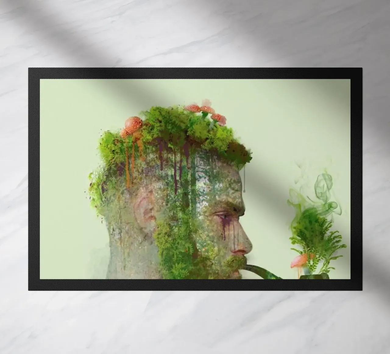 Bloom doormat by Dániel Taylor