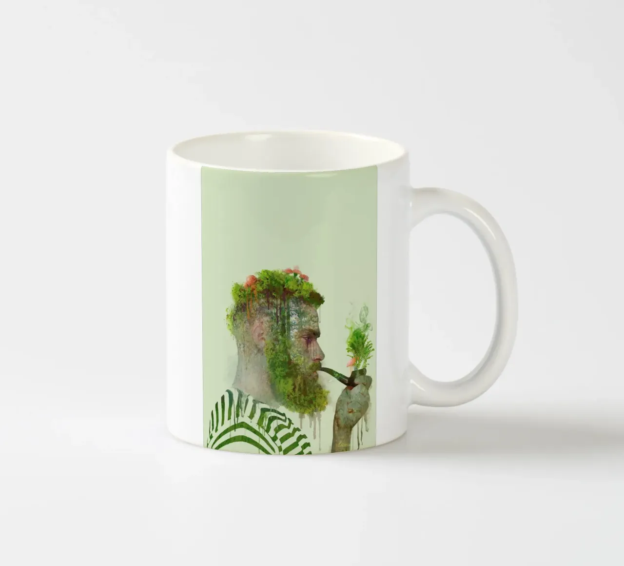 Bloom tazza in ceramica da Dániel Taylor