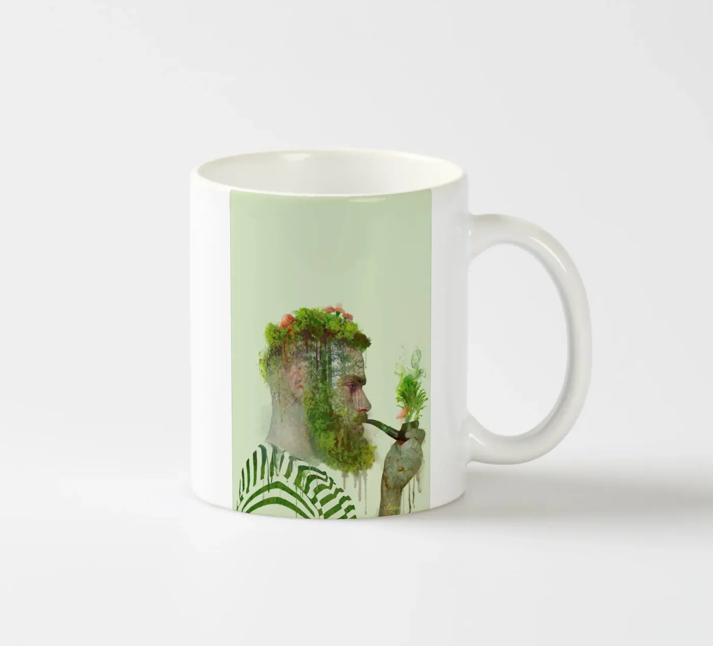 Bloom Keramik Tasse von Dániel Taylor