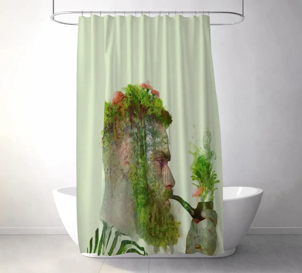 Bloom Duschvorhang von Dániel Taylor