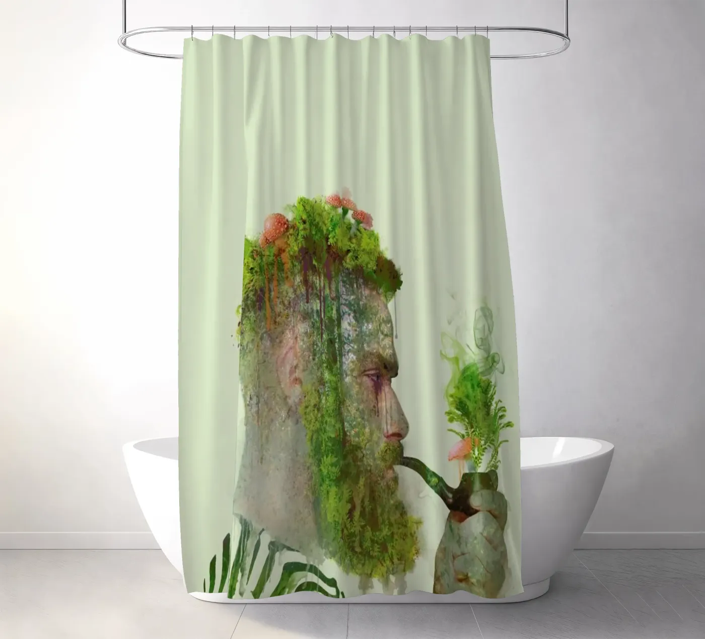 Bloom Duschvorhang von Dániel Taylor