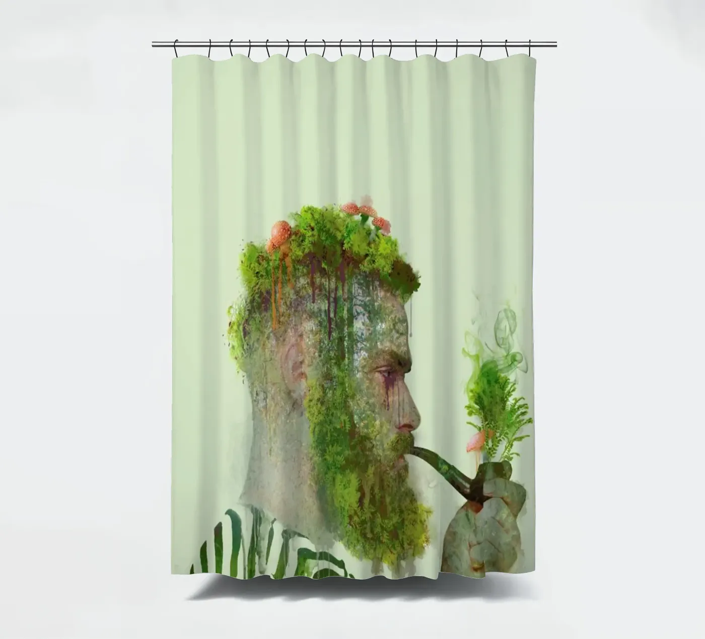 Bloom Duschvorhang von Dániel Taylor