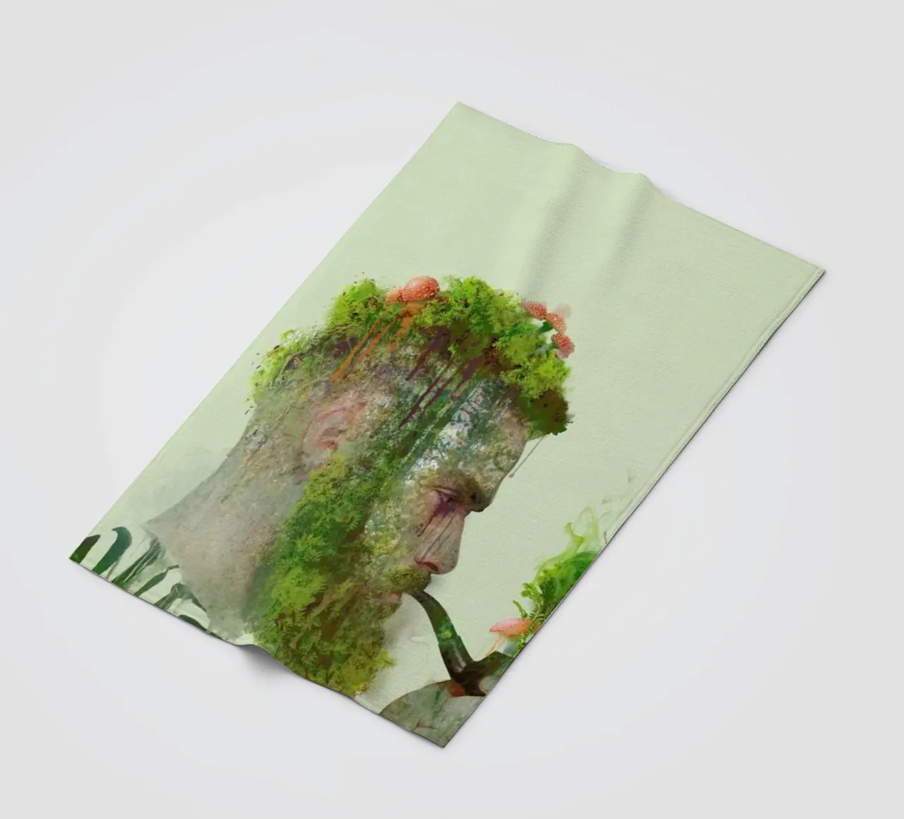 Bloom Fleecedecke von Dániel Taylor