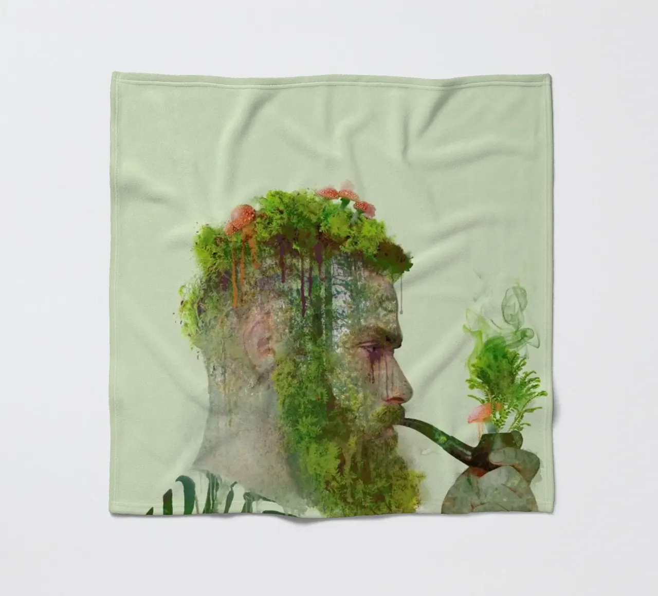 Bloom Fleecedecke von Dániel Taylor