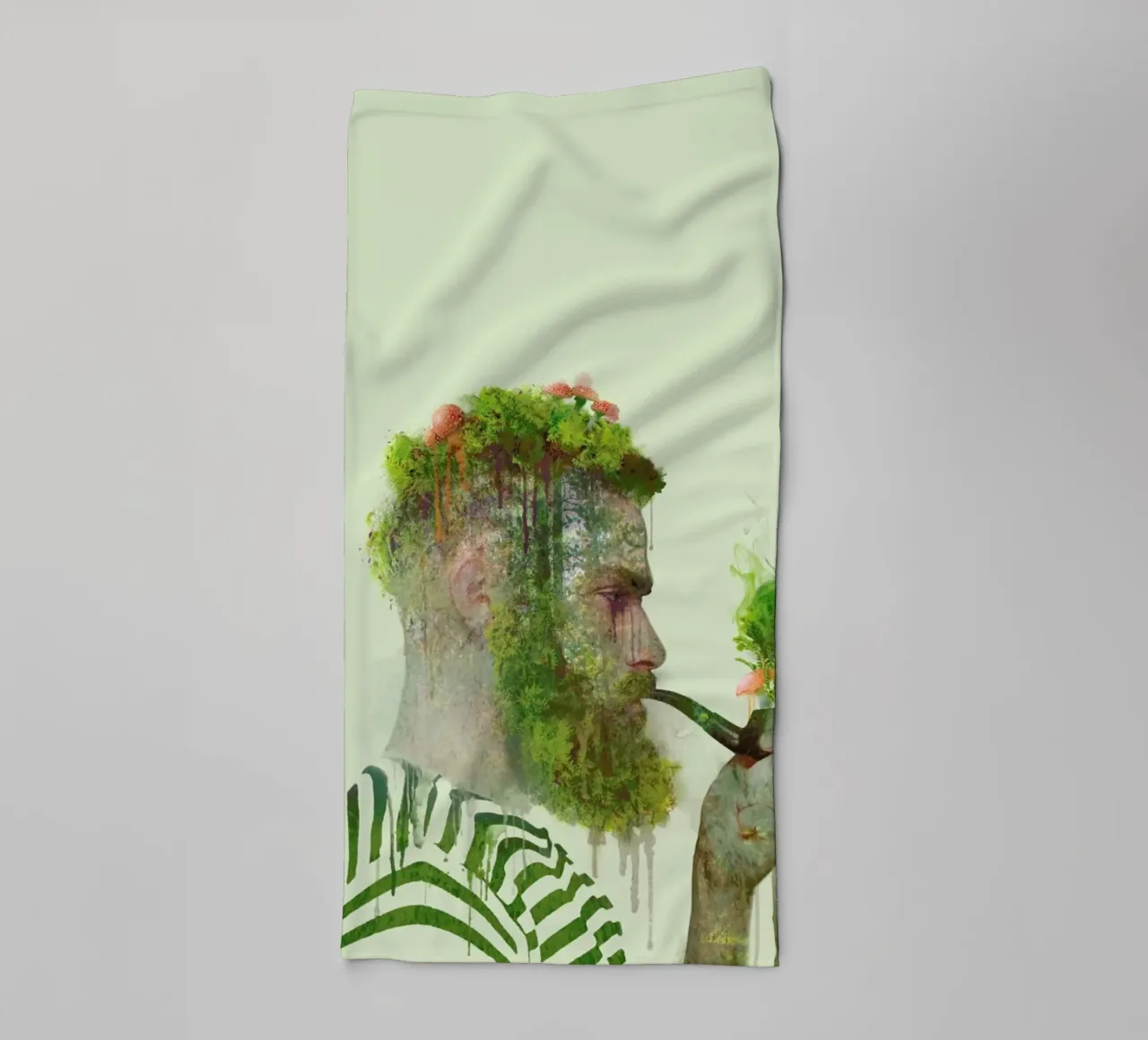 Bloom asciugamano da bagno da Dániel Taylor