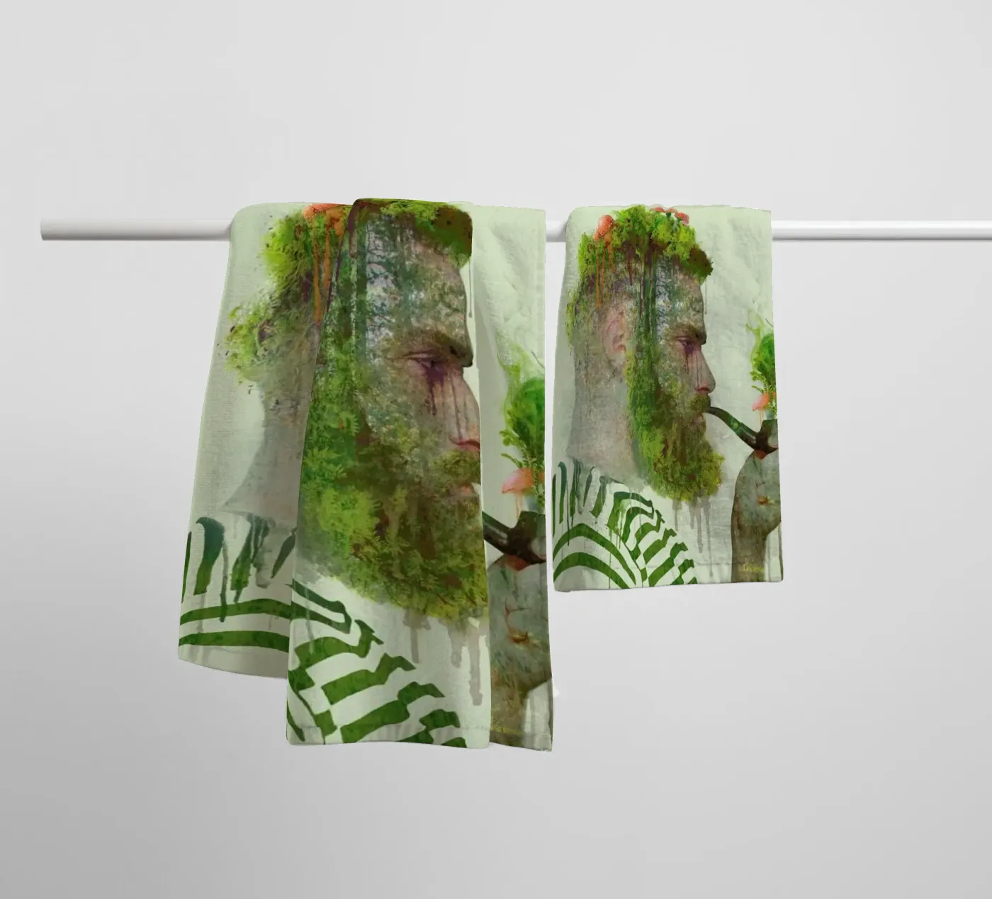 Bloom badhanddoek van Dániel Taylor