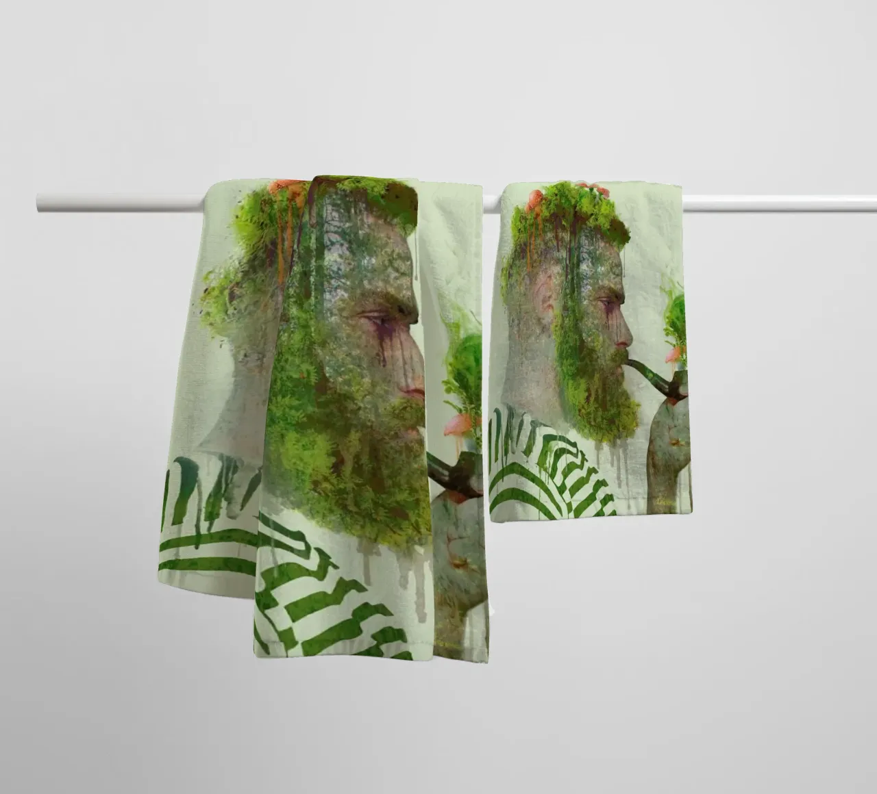 Bloom asciugamano da bagno da Dániel Taylor