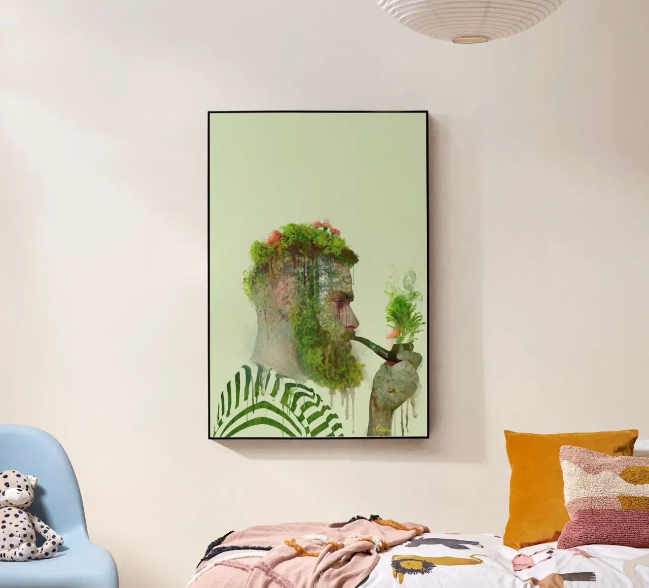 Bloom acryl van Dániel Taylor