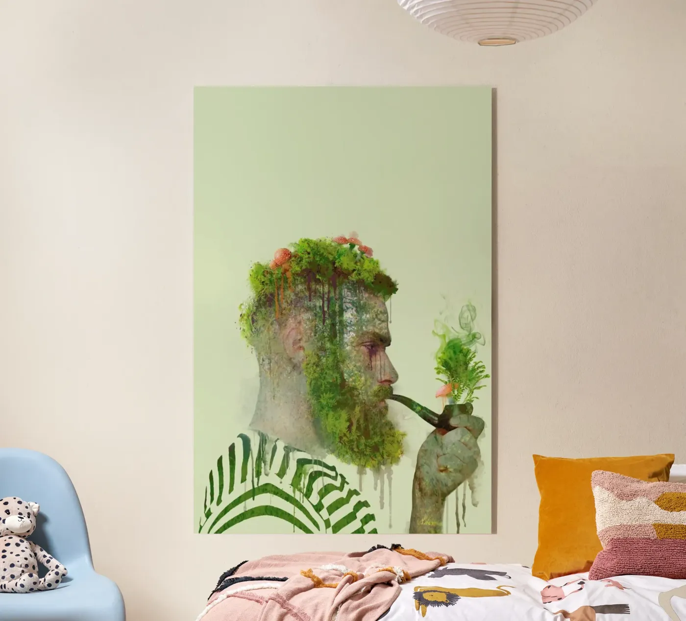 Bloom acryl van Dániel Taylor