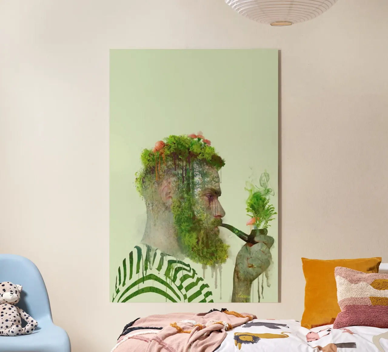 Bloom acryl van Dániel Taylor