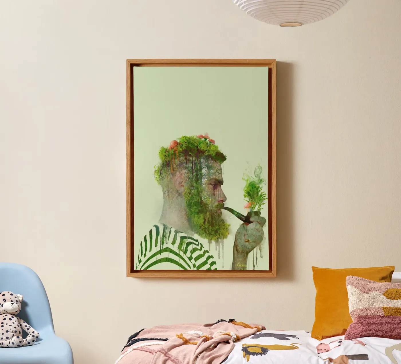 Bloom canvas by Dániel Taylor