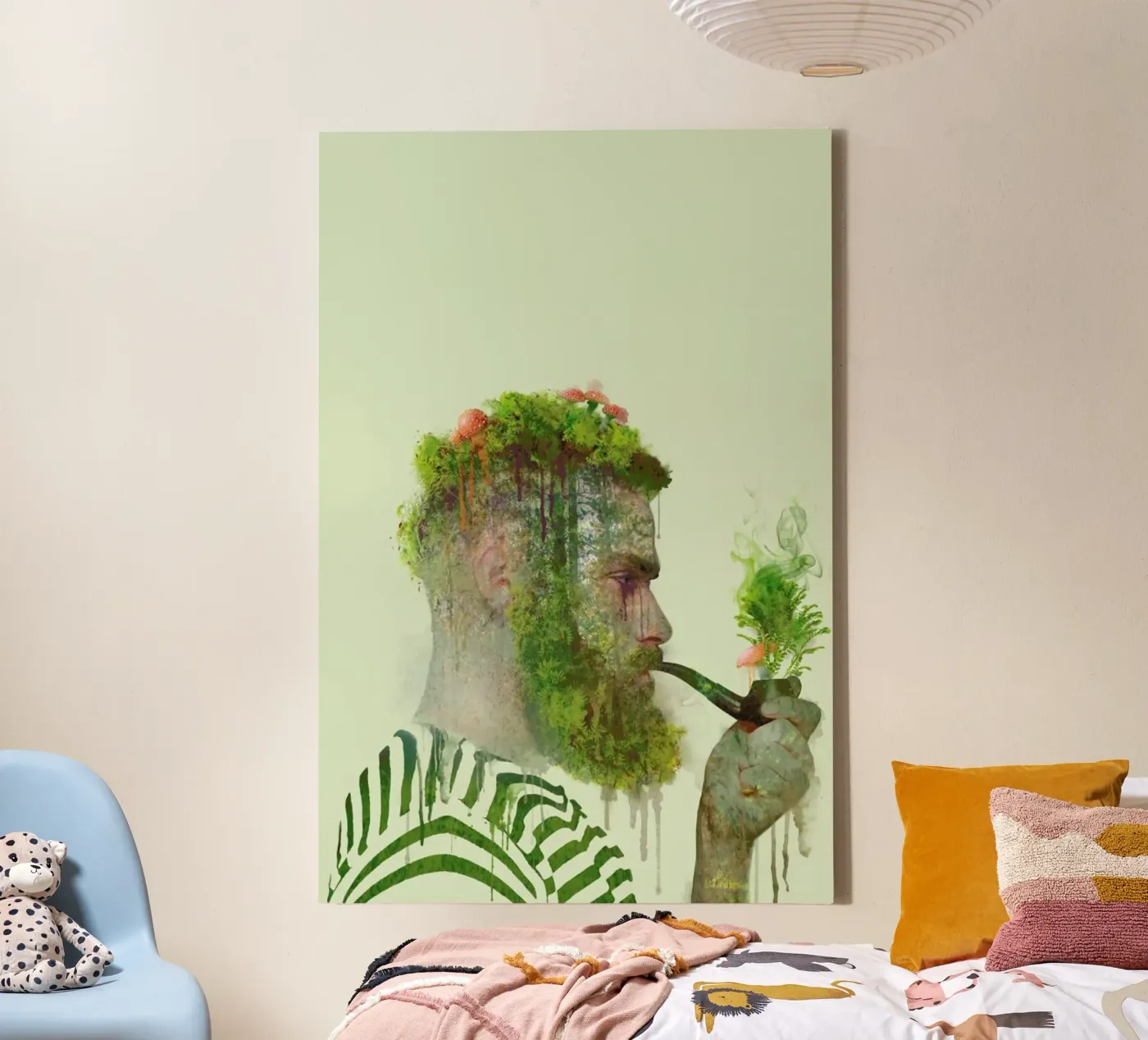 Bloom canvas van Dániel Taylor