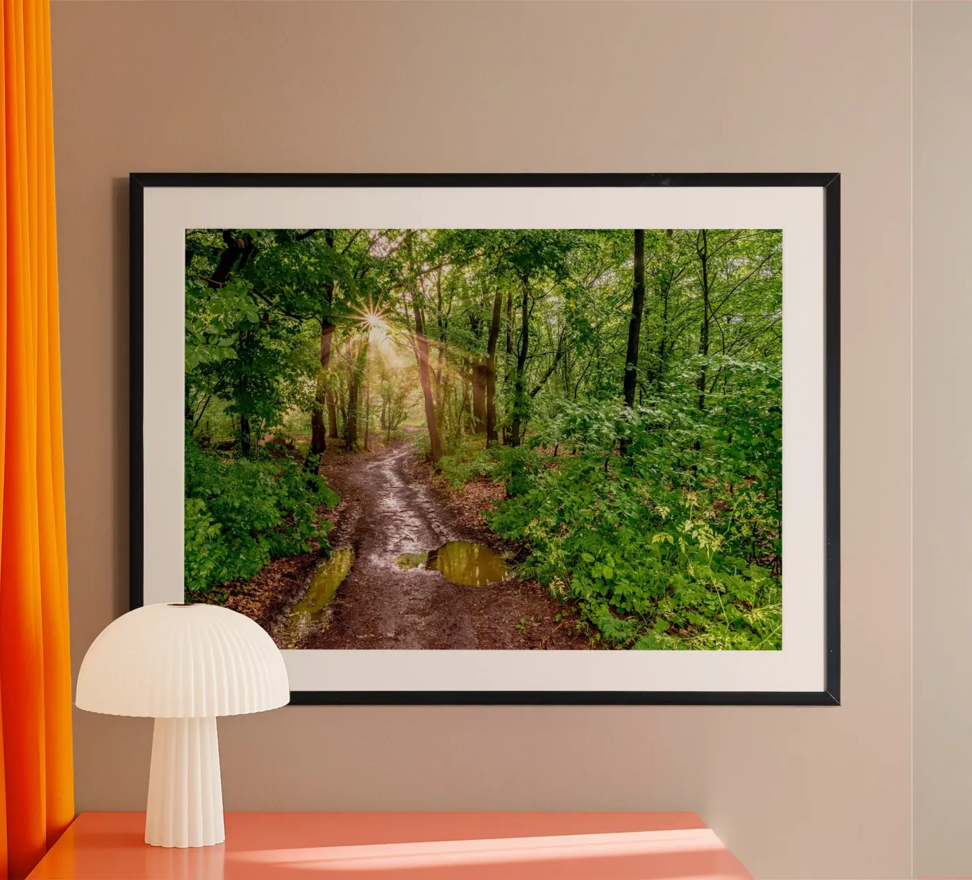 Forest after rain poster by anderm